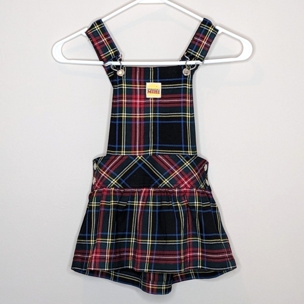 Harajuki Mini Plaid Jumper Dress 5T